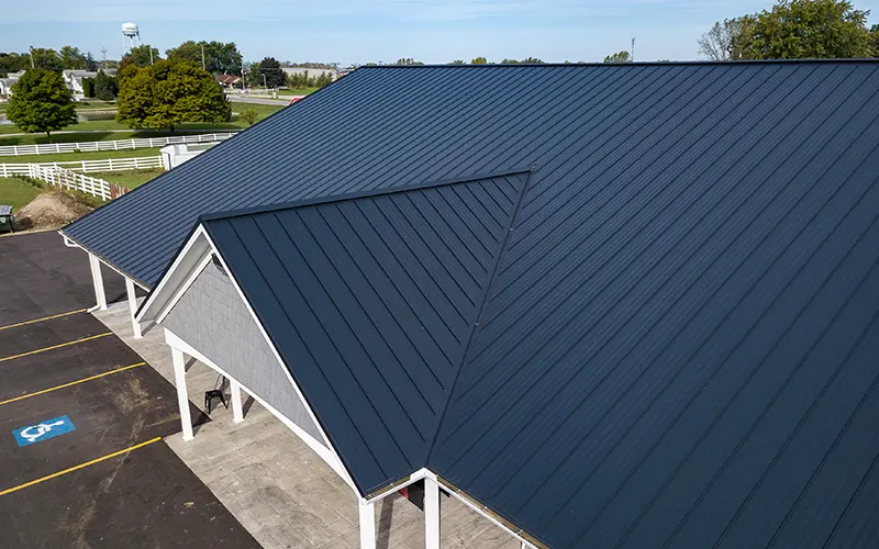 standing seam metal roofing